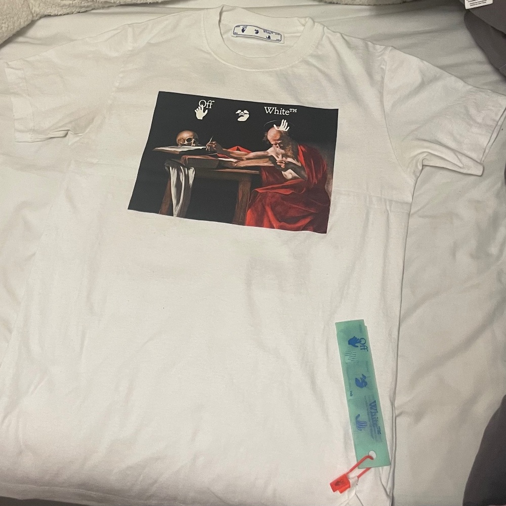 OFF-WHITE Caravaggio print T-shirt